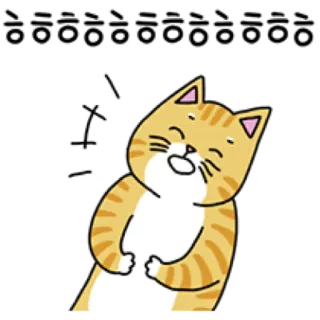🐈 cat, animal, cute, domestic, cartoon, pet, kitten telegram sticker
