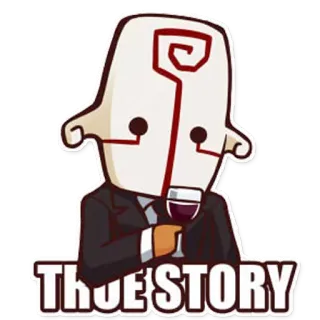 👌 Ember Spirit Dota 2 TRUE STORY Jeu vidéo, Dota, Ember Spirit, Personnage, Meme, Vin telegram sticker