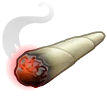 🎁 sigaretta, joint, droga, fumo, marijuana, erba whatsapp sticker