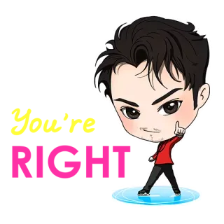 🖖 Kartun, Ilustrasi, Karakter, Potret, Chibi whatsapp sticker