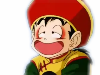 😆 Gohan Dragon Ball Z anime, gohan, dragon ball z, cartoon telegram sticker