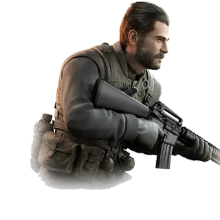 🎭 soldier, military, weapon, rifle, war, army, man telegram sticker