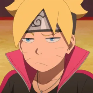 😒 Boruto Uzumaki Boruto 애니메이션, 만화, 보루토, 나루토, 만화영화, 우즈마키 telegram sticker