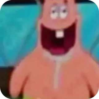 🤲 Patrick Star SpongeBob SquarePants telegram sticker