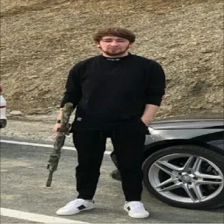 🔫 broń, karabin, mężczyzna, broń, wojsko telegram sticker