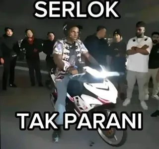 🌟 SERLOK TAK PARANI telegram sticker