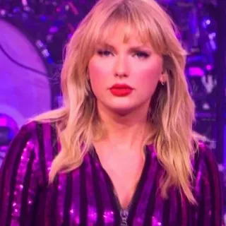 ☄ Taylor Swift Тейлор Свифт, музыкант, певица, знаменитость, портрет telegram sticker