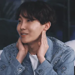 🧊 J-Hope J-Hope, BTS, K-Pop, piosenkarz, idol whatsapp sticker