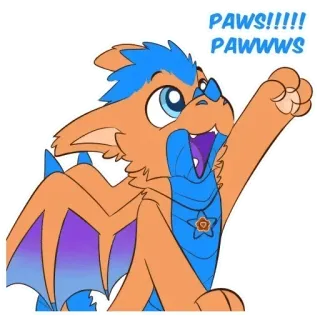 Minzstern's favorites paws — @stckrRobot telegram stickers