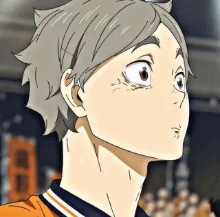 🦠 Sugawara Koushi Haikyuu Anime, Haikyuu, Sugawara, Koushi, Karasuno, Volleyball telegram sticker