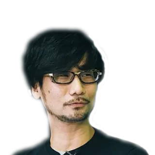 😅 Hideo Kojima Hideo Kojima, Desenvolvedor de jogos, Japonês, Criador, Metal Gear Solid, Death Stranding telegram sticker