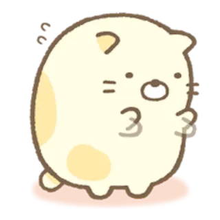 😰 kucing, imut, hewan, kawaii, kartun, stiker telegram sticker