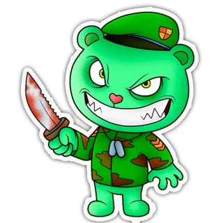Happy Tree Friends #1 - S4T.tv whatsapp stickers