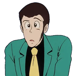 😶 Arsène Lupin III Lupin the 3rd Lupin, Anime, Arsène Lupin, Dieb, Detektiv telegram sticker