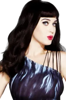 😚 Katy Perry woman, celebrity, singer, portrait telegram sticker