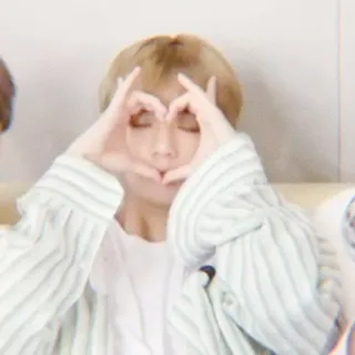 🤡 heart gesture, love, person, positive, cute, friendly telegram sticker