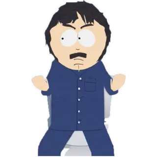 💩 Randy Marsh South Park Randy Marsh, South Park, Cartoon telegram sticker