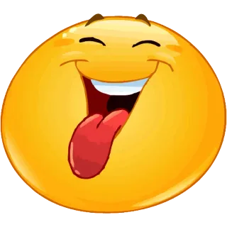 👅 Emoji, Zunge, Gesicht, Lächeln, Fröhlich, Ausdruck telegram sticker