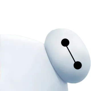 😑 Baymax Big Hero 6 baymax, robot, disney, dibujos animados, animado, grandes héroes whatsapp sticker