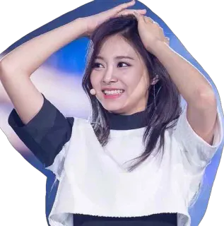 😓 wanita, kpop, penyanyi, selebriti, potret, senyum telegram sticker