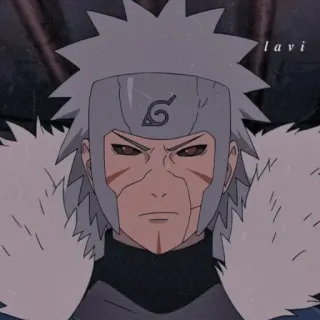 🌊 Tobirama Senju Naruto Аниме, Наруто, Тобирама Сенджу, Второй Хокаге telegram sticker