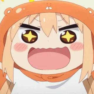 🍫 Umaru Doma Himouto! Umaru-chan umaru, anime, manga, linda, enojada, himouto! umaru-chan telegram sticker
