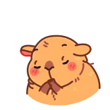 Yippy the capybara - @TgEmojis telegram emojis ❤️