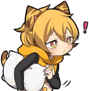 🛏 애니메이션, 스티커, 귀여운, 동물, 캐릭터, 고양이, 일러스트 telegram sticker