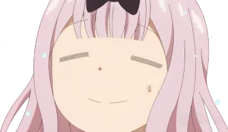 😅 Chika Fujiwara Kaguya-sama: Love Is War Аниме, Чика, Фудзивара, Милый, Кавай telegram sticker