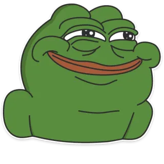 😏 Pepe the Frog pepe, frog, meme, smug, internet telegram sticker