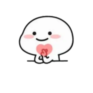 🪐 Cartone animato, Cuore, Carino, Kawaii, Amore telegram sticker