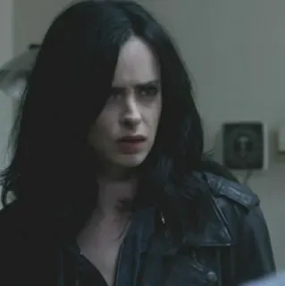🥀 Jessica Jones serie tv, Marvel, Netflix, Jessica Jones, Kristen Ritter, supereroe, personaggio telegram sticker