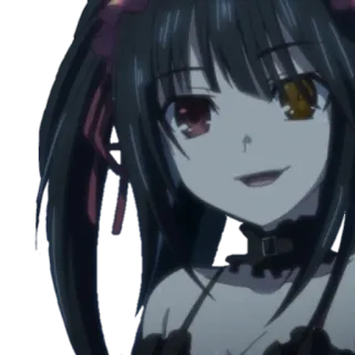 😀 动漫, 女孩, 微笑, 可爱 telegram sticker