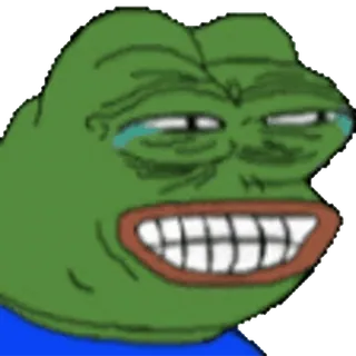 😂 Pepe the Frog Meme, Pepe, Rana, Meme di Internet, Divertente, Cartone animato telegram sticker