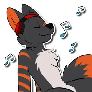 🎧 telegram sticker