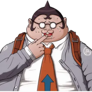 😀 Hifumi Yamada Danganronpa Anime, Manga, Danganronpa, Hifumi Yamada, Personaggio telegram sticker