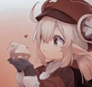 💕 Klee Genshin Impact anime, genshin impact, klee, video game, cute telegram sticker