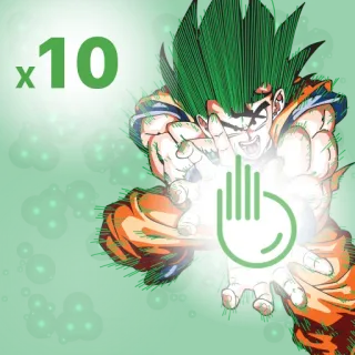 💥 x10 Anime, Personnage, Vert, Geste de la main, Sticker whatsapp sticker