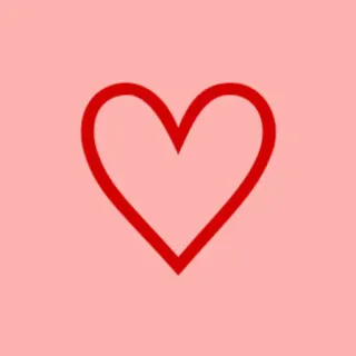 🚫 сердце, любовь, валентин, отношения, символ, красный whatsapp sticker