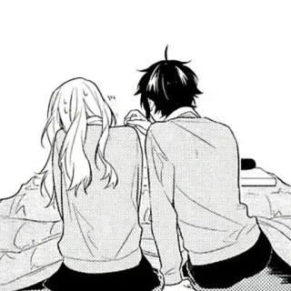 ♠️ Anime, Mangá, Casal, Uniformes escolares, Amor telegram sticker