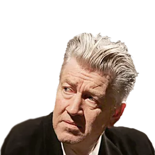 👀 David Lynch デヴィッド・リンチ, 監督, 映画, ポートレイト, 有名人 telegram sticker