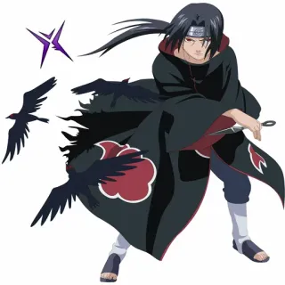 Uchiha itachi telegram stickers