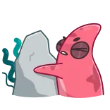 🤦‍♂️ Patrick Star Spongebob Squarepants パトリック・スター, スポンジ・ボブ, 酔っぱらい, 悲しい, アニメ telegram sticker