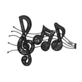 🎼 music, notes, clef, musical, song, melody, harmony, art telegram sticker