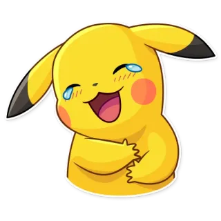 Pikachu Detective whatsapp stickers