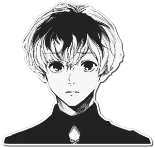 🖤 Arima Kishou Tokyo Ghoul อนิเมะ, มังงะ, ภาพประกอบ, ตัวละคร, Arima Kishou, Tokyo Ghoul telegram sticker