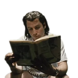 Криминальное чтиво telegram stickers