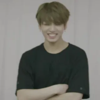 😂 Jungkook Jungkook, BTS, K-Pop, Ca sĩ, Thần tượng telegram sticker