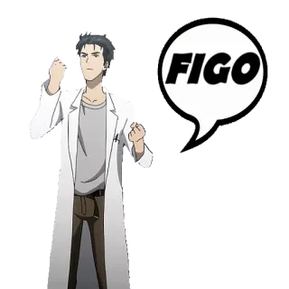 🆒 FIGO мультфильм, анимация, персонаж, стикер, пузырь речи telegram sticker