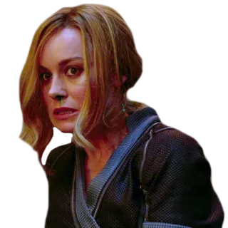 😜 Captain Marvel Marvel Comics 惊奇队长, 布丽·拉尔森, 漫威, 超级英雄, 漫画 telegram sticker